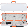 JML Carbon Fibre 1.8 Oblong Violin Case White with Orange 4/4