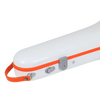 JML Carbon Fibre 1.5 Shaped Violin Case White with Orange 4/4