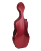 HQ Polycarbon Cello Case 4/4 - Brushed Red