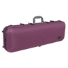 GEWA Bio-A Oblong Violin Case with Sheet Music Pocket 1/2-4/4 Violet