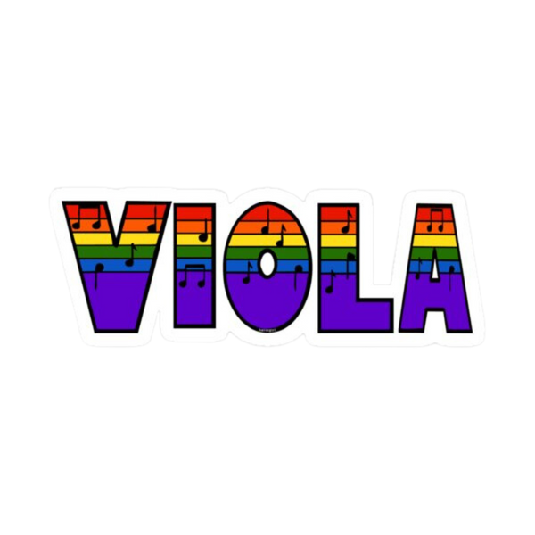 Sticker - Viola Rainbow