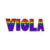 Sticker - Viola Rainbow