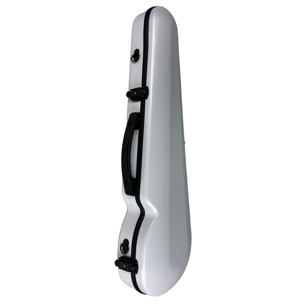 Vivo Polycarbonate Shaped Violin Case 4/4 Textured White