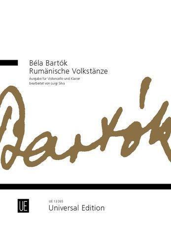 Bartok, Romanian Folk Dances for Cello and Piano (Universal)