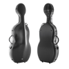 GEWA Pure Polycarbonate Cello Case with Wheels Black 4/4