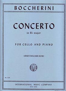 Boccherini, Concerto in B flat for Cello and Piano (IMC)