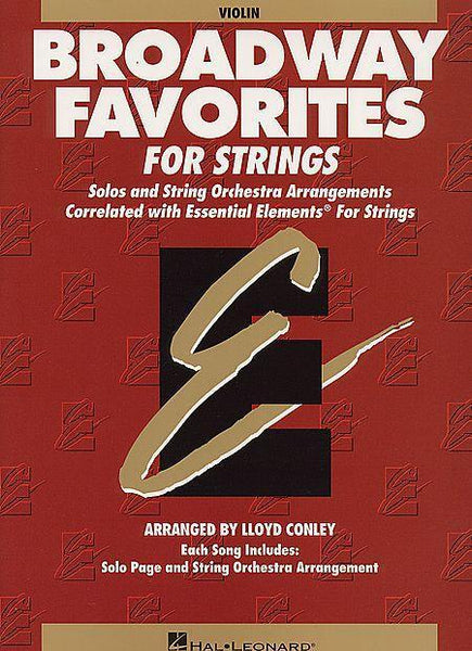 Essential Elements Broadway Favourites Violin