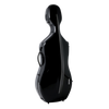 GEWA Air 3.9 Cello Case Black Gloss with Red Interior