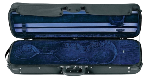 Gewa Liuteria Concerto Violin Case Oblong Black/Blue 4/4