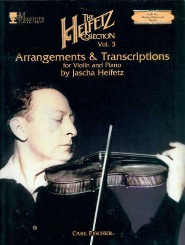 Jascha Heifetz Collection for Violin and Piano Book 3 (Fischer)