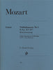 Mozart, Concerto No. 1 in B flat K. 207 for Violin and Piano (Henle)