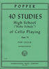 Popper, 40 Studies (High School of Cello Playing) Op. 73 for Cello (IMC)