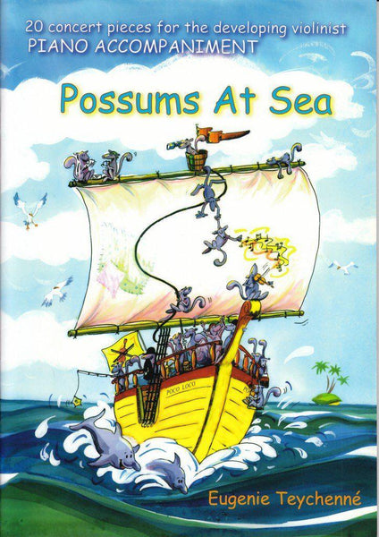 Possums at Sea Piano Accompaniment