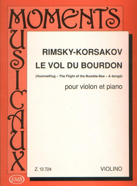 Rimsky Korsakov, The Flight of the Bumble Bee for Violin and Piano (EMB)