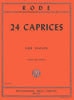 Rode, 24 Caprices for Violin (IMC)