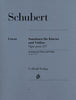 Schubert, 3 Sonatinas for Violin and Piano (Henle)