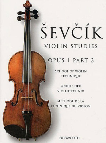 Sevcik, Op. 1 Part 3 for Violin (Bosworth)