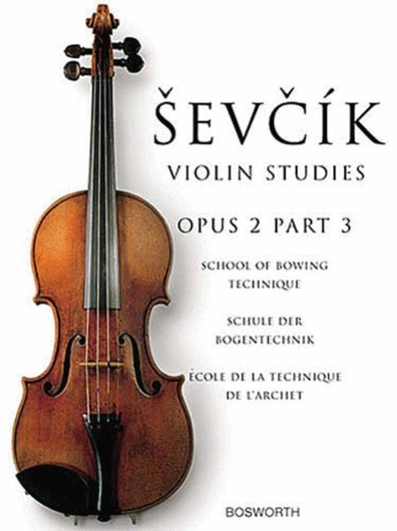 Sevcik, Op. 2 Part 3 for Violin (Bosworth)