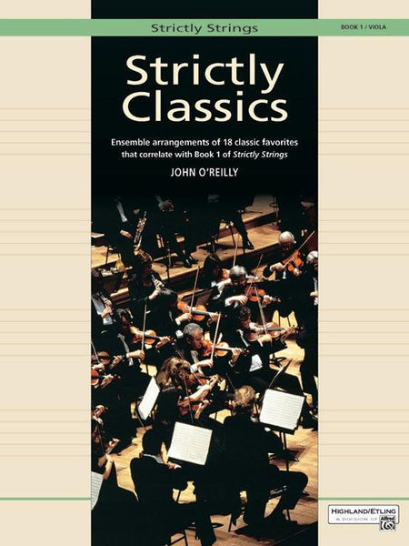 Strictly Classics Viola Book 1