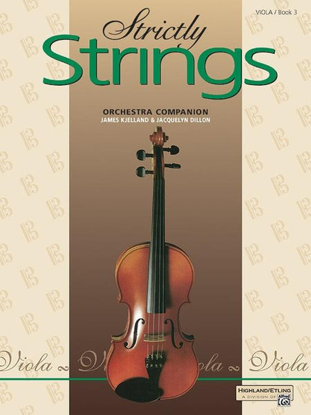 Strictly Strings Viola Book 3