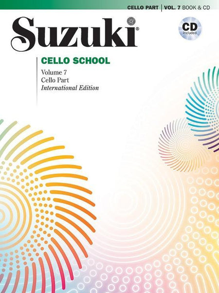 Suzuki Cello School Volume 7 Book and CD
