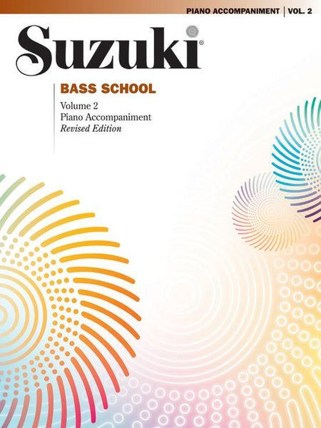 Suzuki Double Bass School Volume 2 Piano Accompaniment