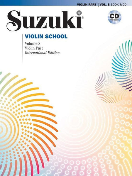 Suzuki Violin School Volume 8 Book and CD
