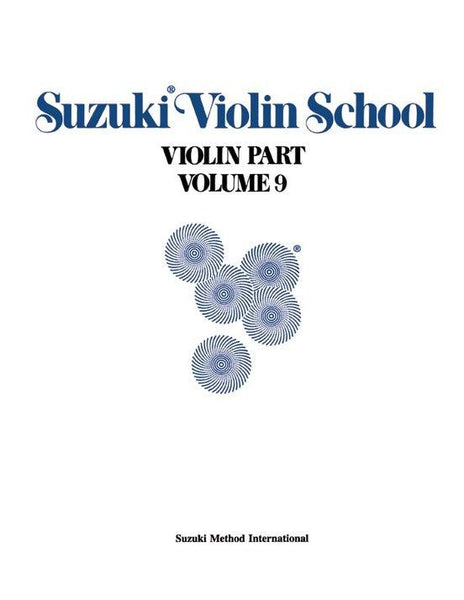 Suzuki Violin School Volume 9 Part Only