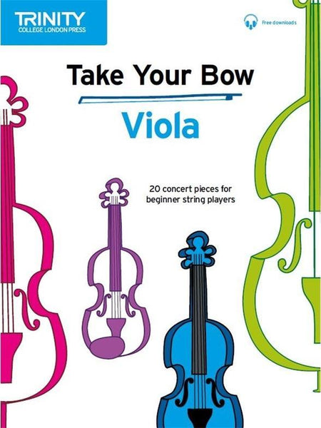 Take Your Bow for Viola and Piano with Online Accompaniments