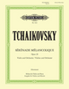 Tchaikovsky, Serenade Melancolique Op. 26 for Violin and Piano (Peters)