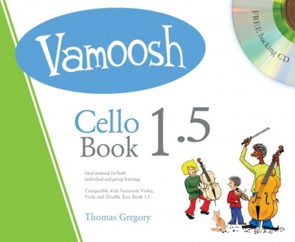 Vamoosh Cello Book 1.5 with CD