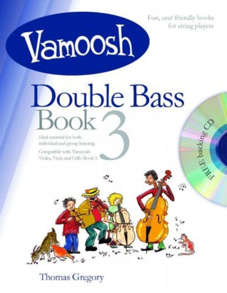 Vamoosh Double Bass Book 3 with CD