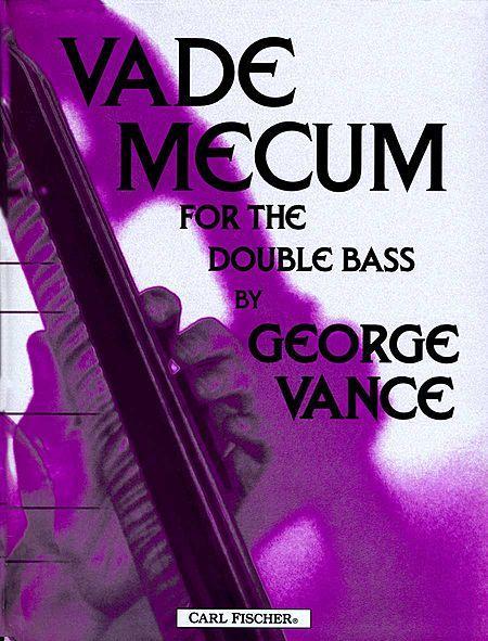 Vance, Vade Mecum for Double Bass (Fischer)