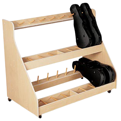 Wenger 16 Unit Violin/Viola Storage Unit Maple Finish